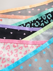 Leopard Print Hipsters Briefs 7 Pack (2-16yrs) - Image 11 of 11