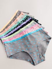 Leopard Print Hipsters Briefs 7 Pack (2-16yrs) - Image 2 of 11