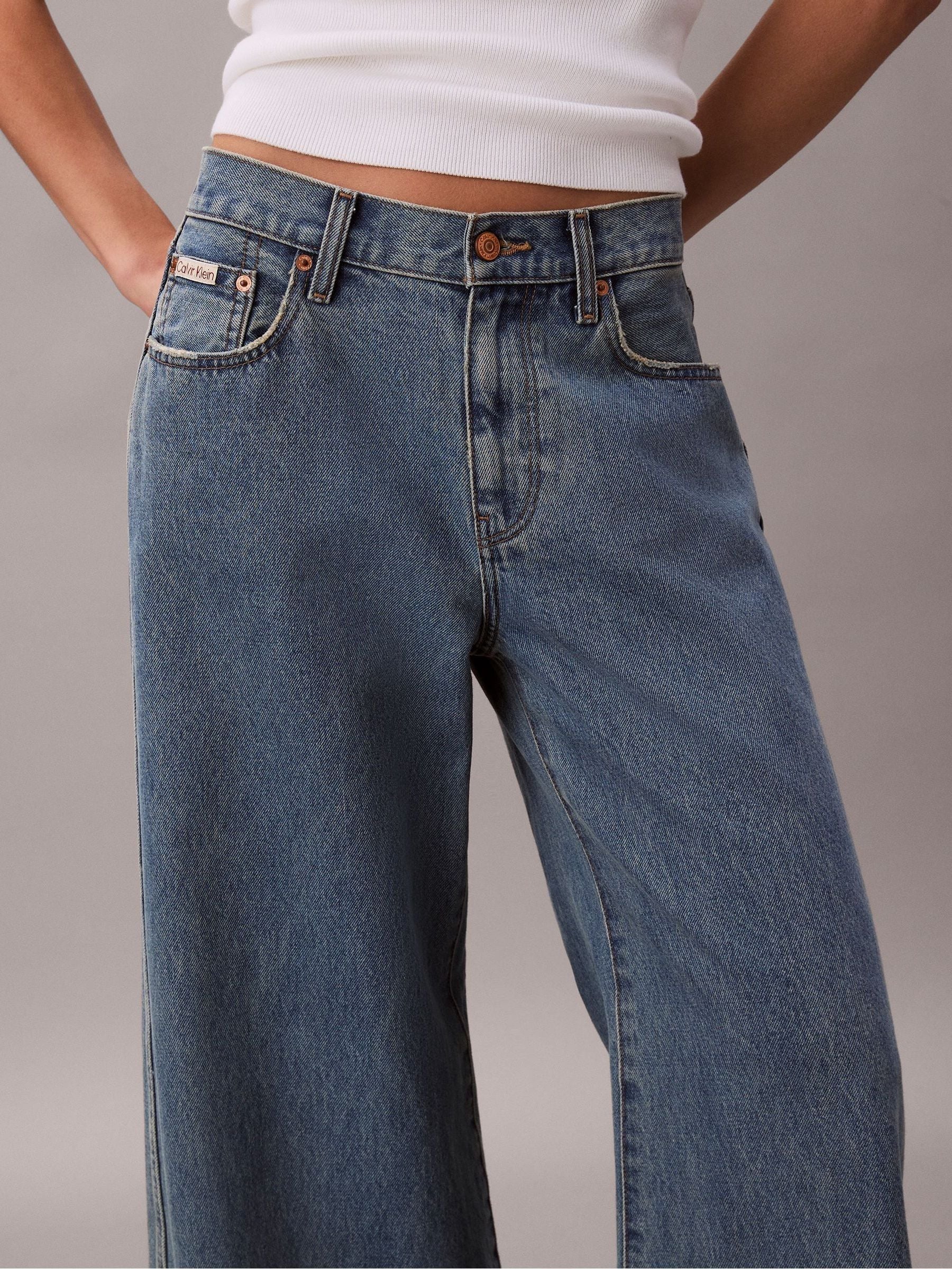 ultra　  Jeans カルバンクラインS Buy Calvin Klein Blue Ultra Wide Leg Jeans from Next USA