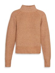 Calvin Klein Brown Soft Ribbed Knit Jumper - Image 6 of 6