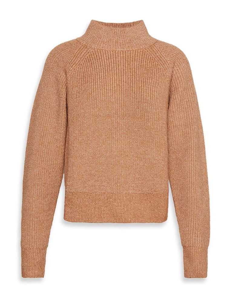 Calvin Klein Brown Soft Ribbed Knit Jumper - Image 6 of 6