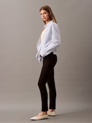 Calvin Klein Black Ponte Pull-On Skinny Trousers - Image 5 of 6