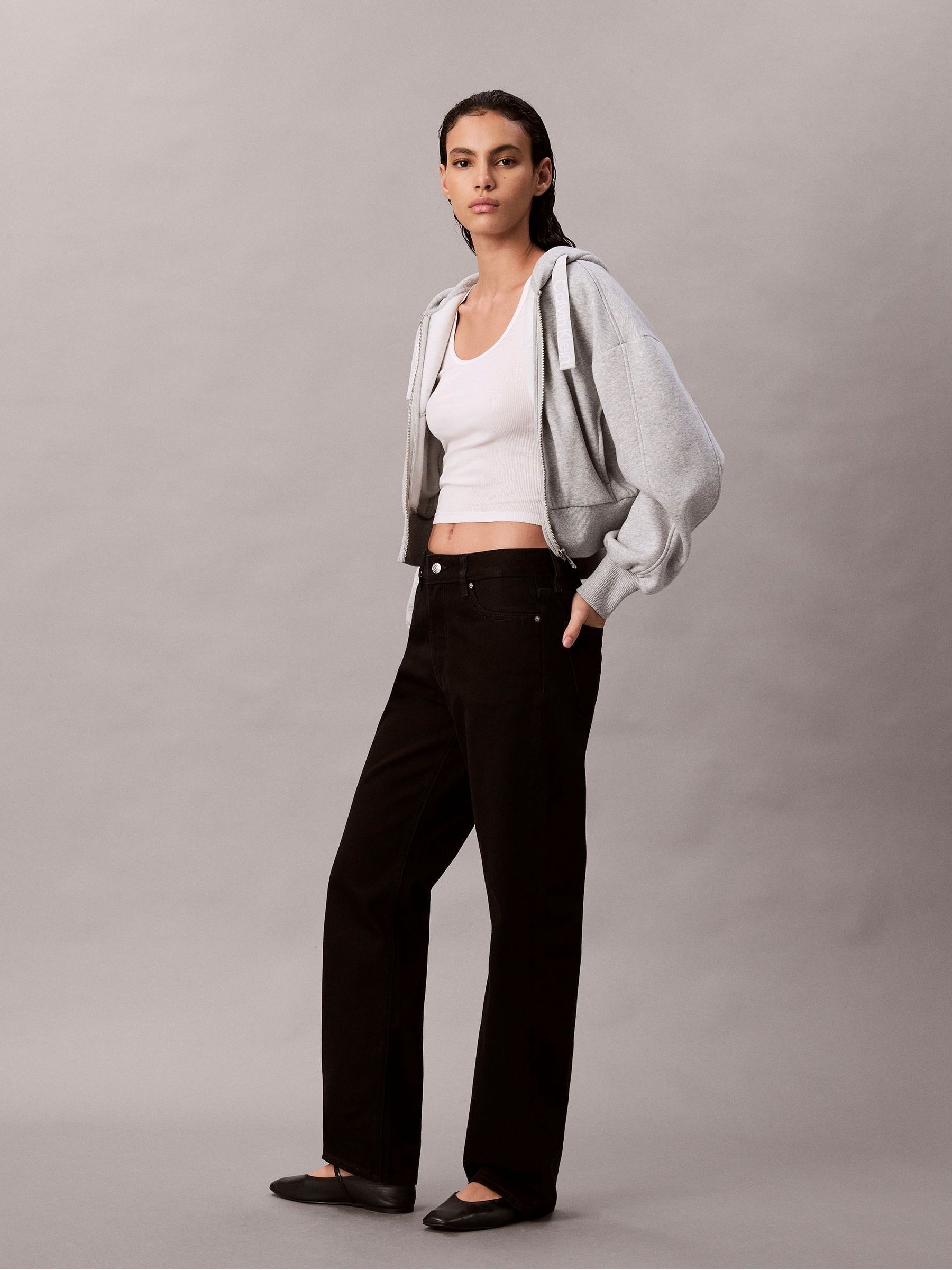 Buy Calvin Klein Black 90s Straight Jeans from Next USA