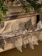 Nkuku Antique Brass Charita Christmas Garland - Image 2 of 4