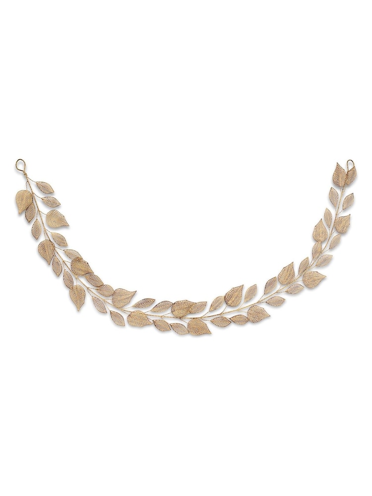 Nkuku Antique Brass Charita Christmas Garland - Image 4 of 4