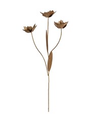 Nkuku Brass San Stem Floral Decoration - Image 3 of 3