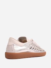 Bronx Bobbie Leather Woven Sneakers - Bild 4 von 6
