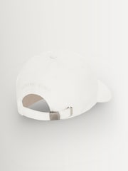 ANINE BING White Washed Smoke Jeremy Baseball Cap - Image 2 of 4