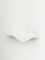 ANINE BING White Washed Smoke Jeremy Baseball Cap - Image 3 of 4