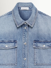 ANINE BING Blue Denim Paxton Shirt - Image 2 of 2
