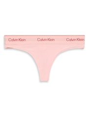 Calvin Klein Off White Thongs Icon Cotton Modal - Image 7 of 7
