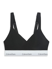 Calvin Klein Black Lift Bralette - Icon Cotton Modal - Image 4 of 4