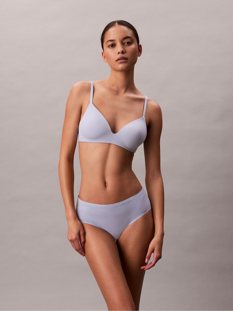 Calvin Klein White Wirefree T-Shirt Bra Perfectly Fit - Image 1 of 6