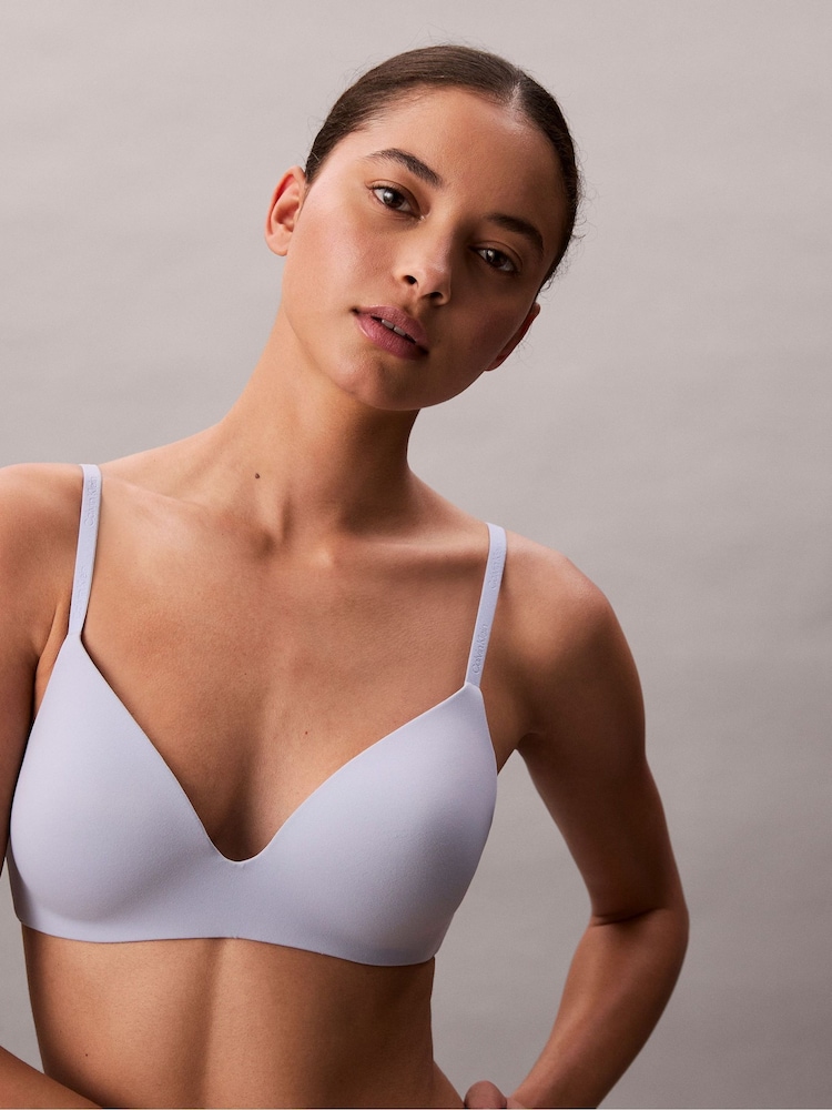 Calvin Klein White Wirefree T-Shirt Bra Perfectly Fit - Image 6 of 6 Calvin Klein White Wirefree T-Shirt Bra Perfectly Fit - Image 6 of 6