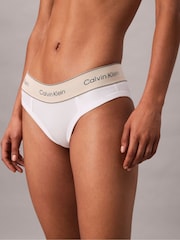 Calvin Klein White Bikini Briefs Heritage Cotton - Image 5 of 6