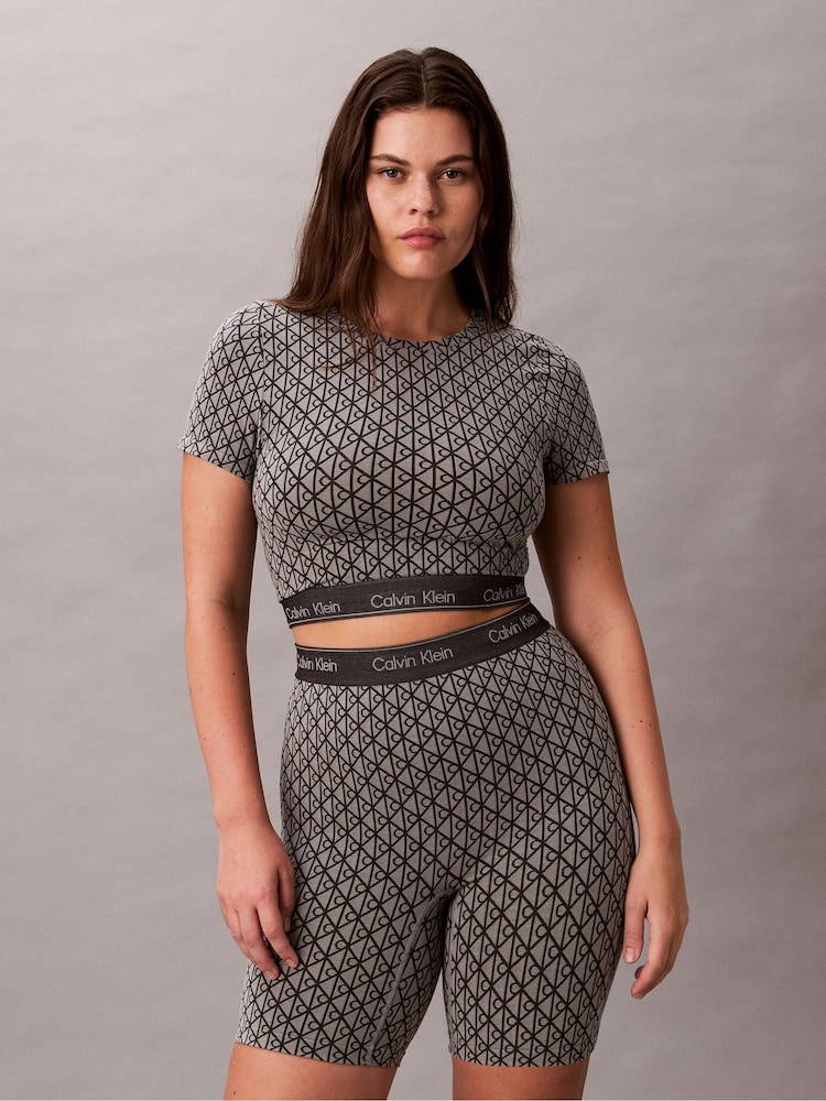 Calvin Klein Grey Shapewear Shorts - Icon - Image 1 of 6 Calvin Klein Grey Shapewear Shorts - Icon - Image 1 of 6