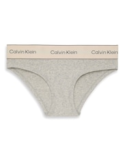 Calvin Klein Grey Bikini Briefs Heritage Cotton - Image 1 of 1