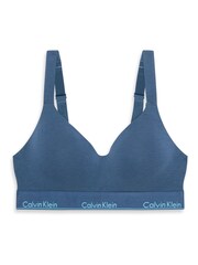 Calvin Klein Blue Lift Bralette Icon Cotton Modal - Image 7 of 7