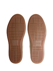Calvin Klein Leather Signature Logo Trainers - Bild 4 von 4