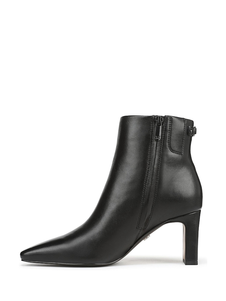 Sam Edelman Saige Regular Fit Ankle Black Boots - Image 2 of 7