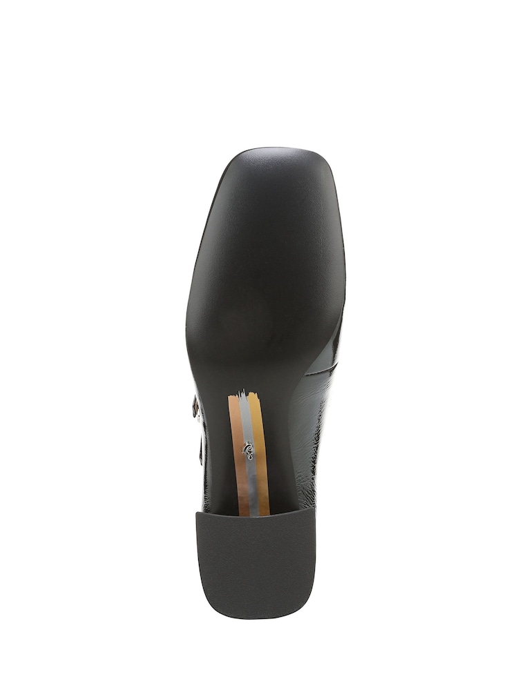Sam Edelman Sarah Scarpe Décolleté Donna - Mary Jane Vintage Con Tacco A Blocco 6 Cm - Doppio Cinturino Con Fibbia