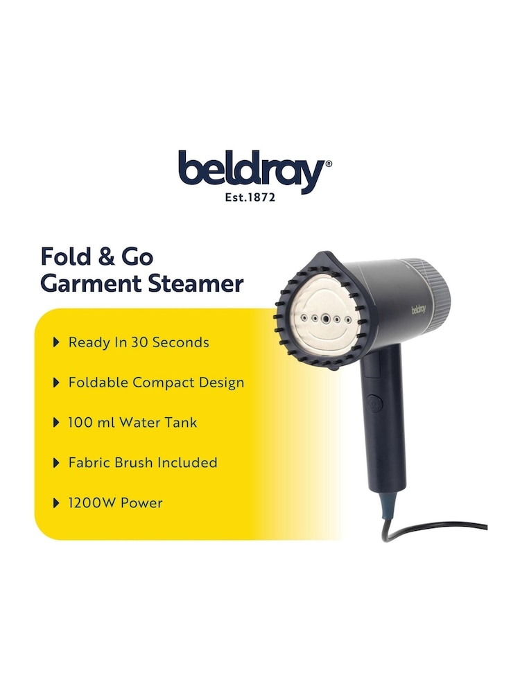 Beldray Blue Fold And Go Garment Steamer - Image 11 of 11
