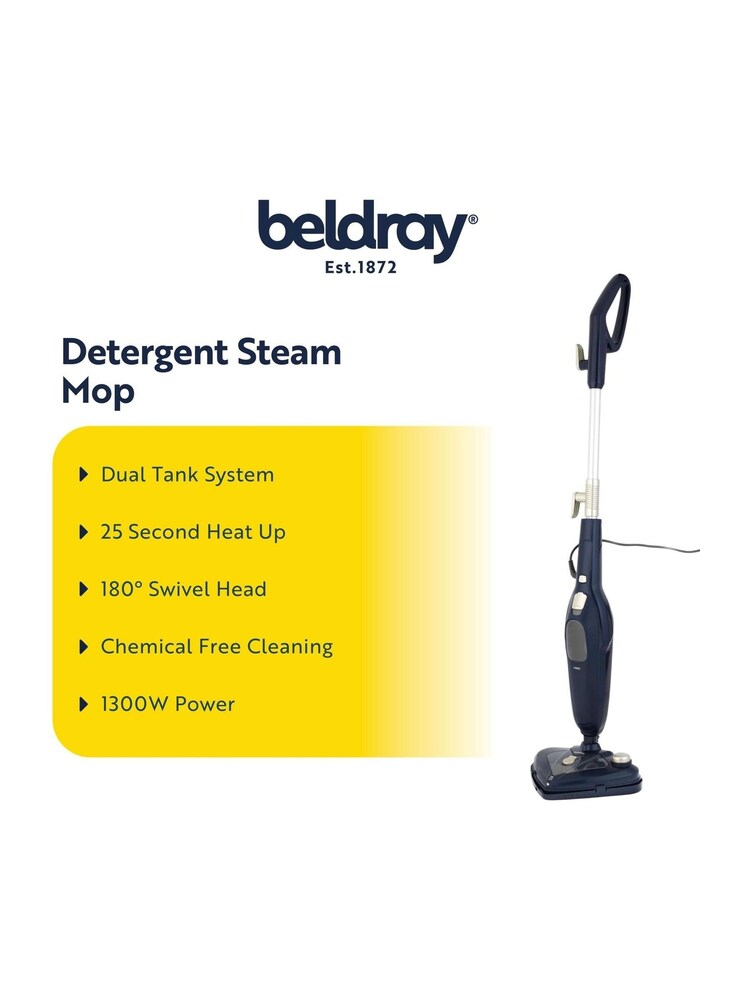 Beldray Blue Detergent Steam Cleaner - Image 11 of 11