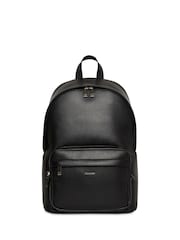 Calvin Klein Black Micro Pebble Round Backpack - Image 1 of 2