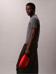 Calvin Klein Orange Nylon Monogram Logo Waistpack - Image 2 of 2