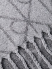 Calvin Klein Warm Wool Blend Logo Scarf - Imagen 3 de 3