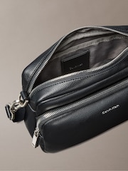 Calvin Klein Black Micro Pebble Camera Bag - Image 3 of 5
