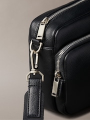 Calvin Klein Black Micro Pebble Camera Bag - Image 4 of 5