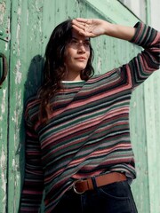 Seasalt Cornwall Pink Fruity Jumper - Image 2 of 7
