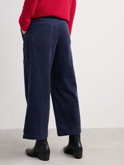 Seasalt Cornwall Blue Asphodel Cord Trousers - Image 3 of 5