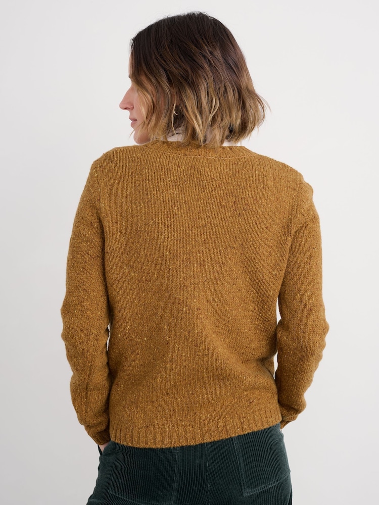 Seasalt Cornwall Yellow Dawson Pick Jumper - Image 2 of 5