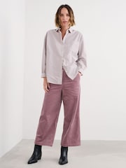 Seasalt Cornwall Purple Asphodel Cord Trousers - Image 2 of 5