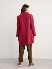 Seasalt Cornwall Pink Wood Cabin Coat - Image 3 of 5