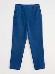 Seasalt Cornwall Blue Crackington Tapered Trousers - Image 4 of 5