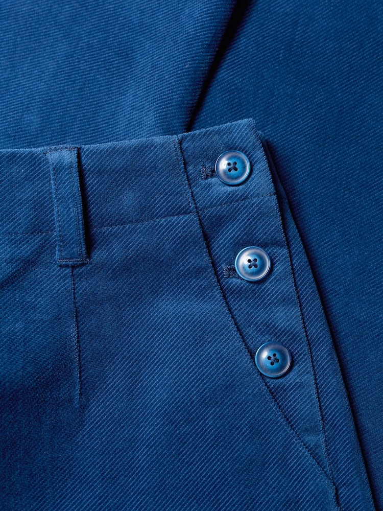 Seasalt Cornwall Blue Crackington Tapered Trousers - Image 5 of 5 Seasalt Cornwall Blue Crackington Tapered Trousers - Image 5 of 5