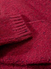 Seasalt Cornwall Red Dawson Pick Jumper - Image 5 of 5