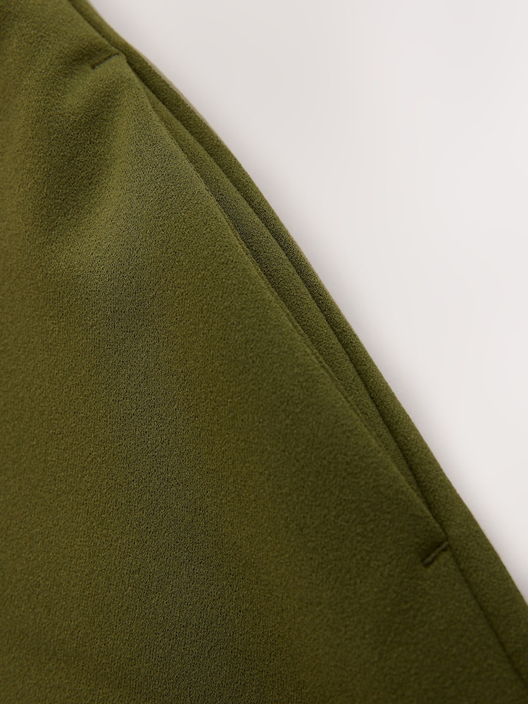 Green Occasion Cape Jersey Jumpsuit - Image 2 of 3