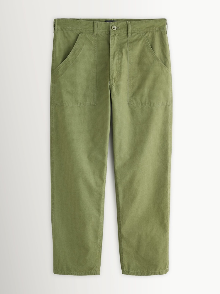 Stan Ray Green Ripstop Fat Trousers - Image 1 of 1