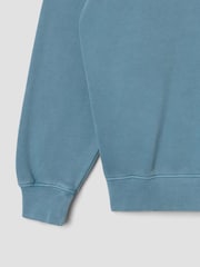 Stan Ray Blue Original Logo Crew Neck Polo Shirt - Image 4 of 5