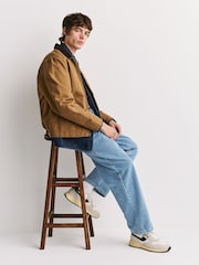 Stan Ray Blue Wide 5 Mid Stone Denim Jeans - Image 4 of 8