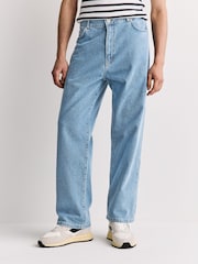 Stan Ray Blue Wide 5 Mid Stone Denim Jeans - Image 6 of 8