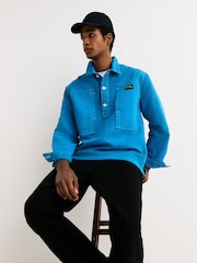 Stan Ray Blue Painters Pop Overshirt - Image 3 of 9
