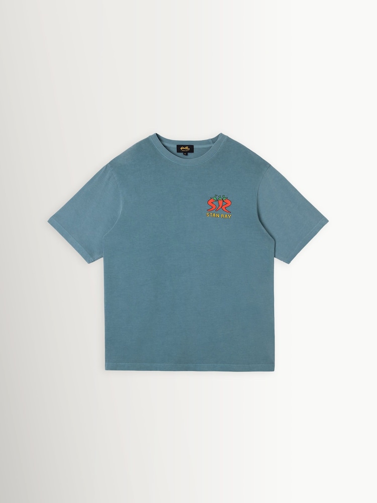 Stan Ray Blue Pepper Back Graphic T-Shirt - Image 1 of 4