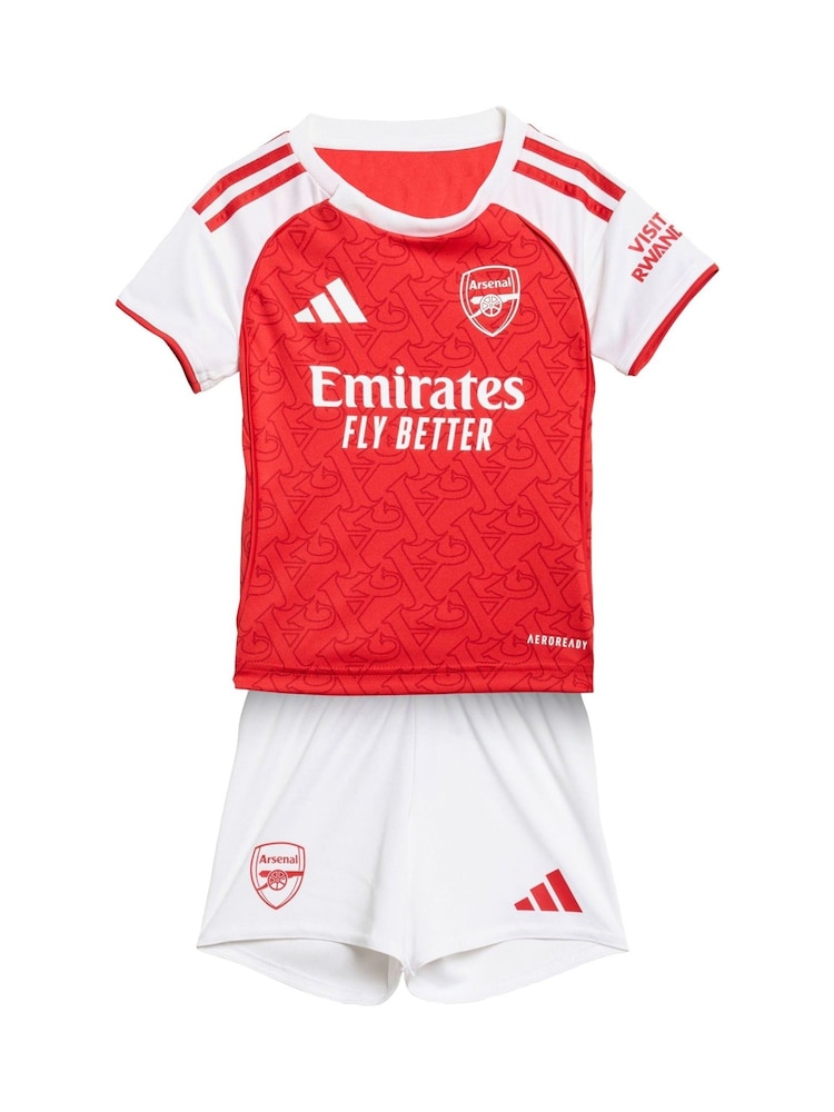 adidas Red Arsenal 25/26 Home Baby Kit - Image 2 of 6 adidas Red Arsenal 25/26 Home Baby Kit - Image 2 of 6