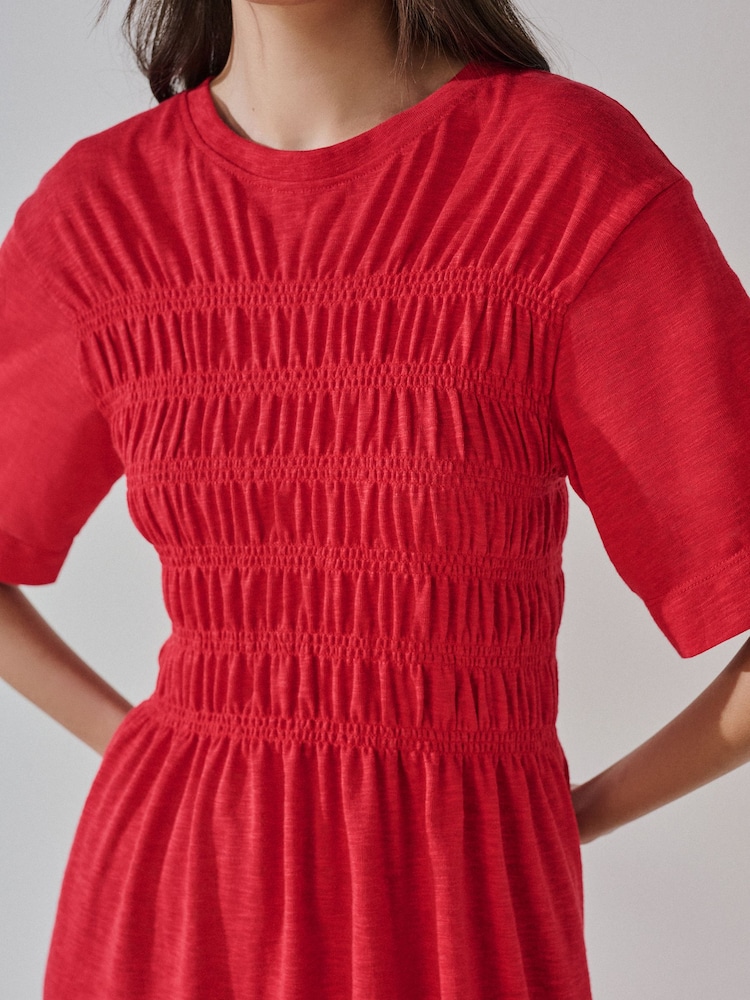 long sleeve orange mini dress Draped sequined mini dress with long sleeves