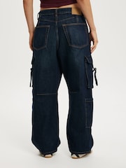 Cotton On Blue Barrel Leg Jeans - Image 2 of 7